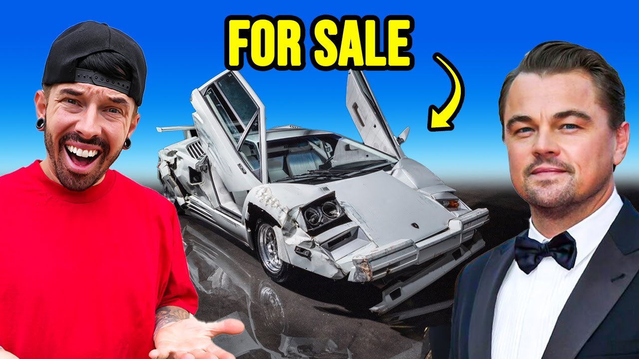 I FOUND LEONARDO DICAPRIO'S WRECKED LAMBORGHINI