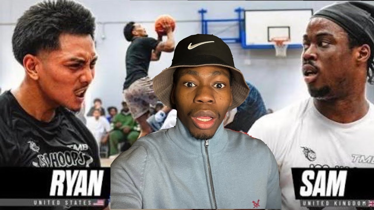 HE GOT COOKED, LOW DIFF??!! Gameboylouis Reacts to Ryan Parilla VS UK Pro Hooper 1v1 Basketball game