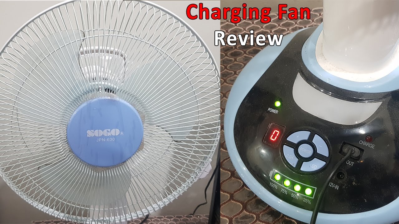 SOGO JPN-630 Japanese Charging Fan review