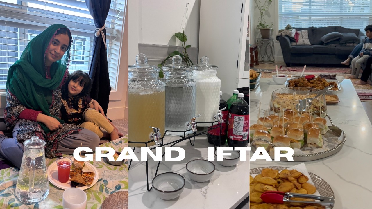 Grand iftar party | Birthday in Ramzan