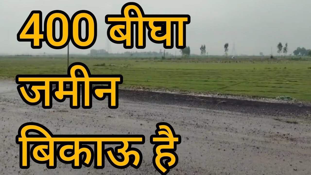 400 बीघा जमीन बिकाऊ है | UP Badaun | Real Estate/Property 