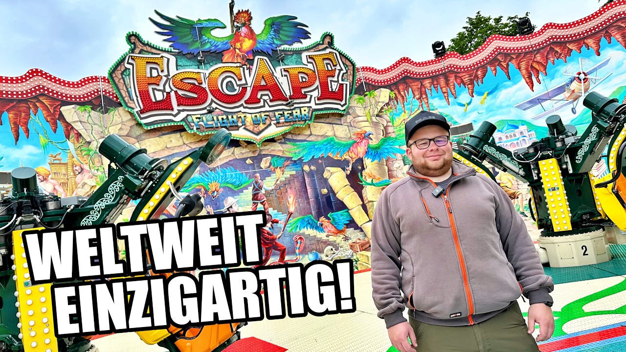 Hinter den Kulissen eines Prototypen! | Backstage beim Escape Fahrgeschäft von Köhrmann