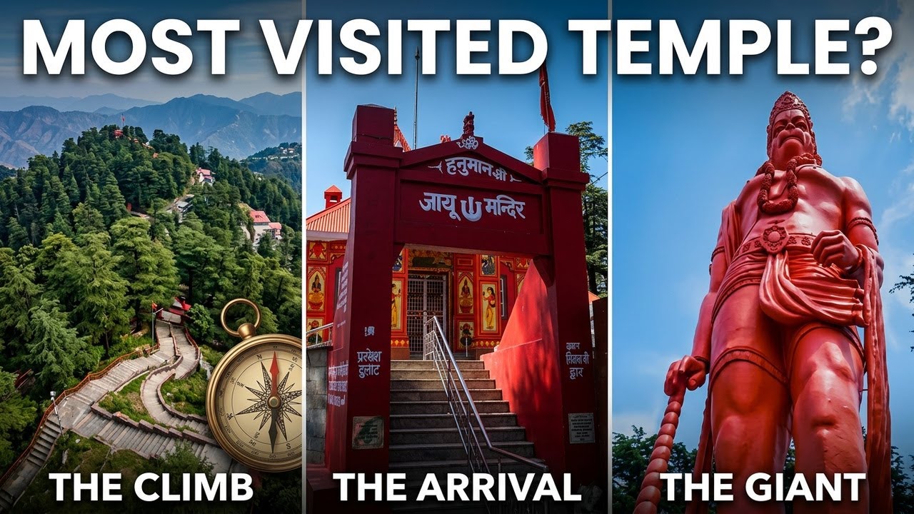 Is Shree Hanuman Temple in Shimla's Jakhu Hill the MOST VISITED Temple in India