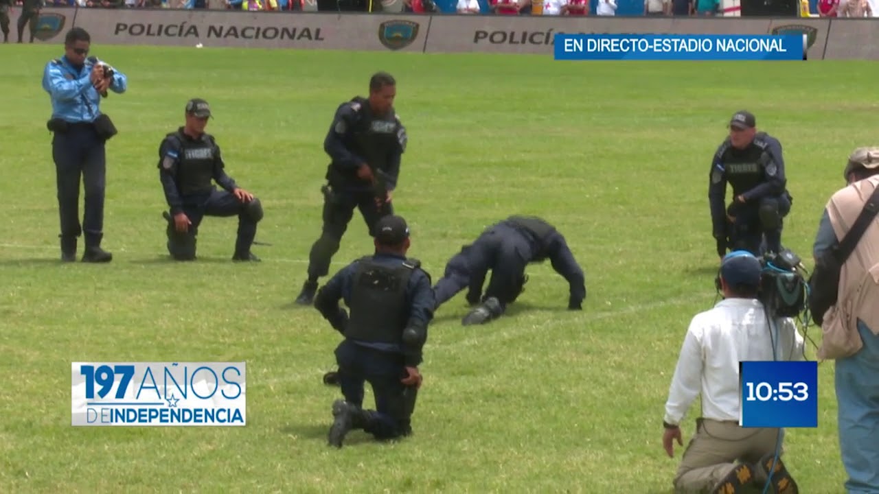 Fuerzas Especiales de Seguridad dan demostración de sus habilidades