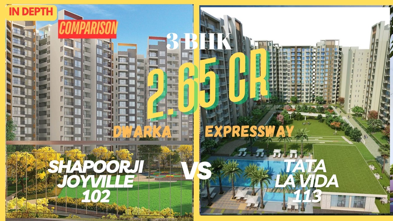Shapoorji Pallonji JoyVille 102 or Tata Housing La Vida 113? Full Buyer-Level Comparison (India)