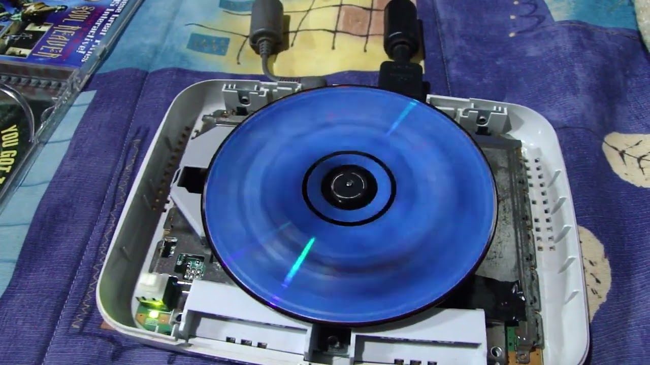 Reparos em games #49 PSone não lê CD por estar com leitor emperrado  + troca do Clamp