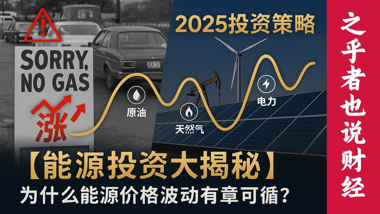 【能源投资大揭秘】为什么能源价格波动有章可循？从石油危机到页岩革命，三大能源品种的周期律与2025年投资策略全面剖析，掌握能源市场的