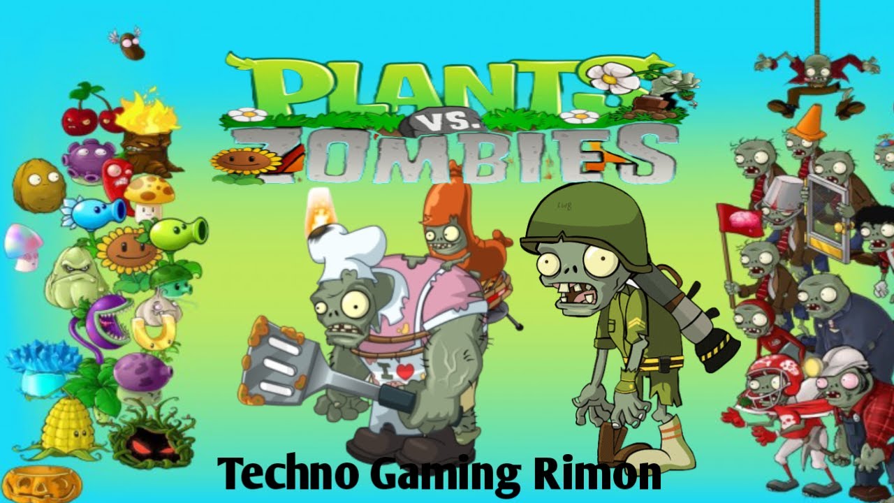 Plants vs zombies 2 gameplay Techno Gaming Rimon Live Stream
