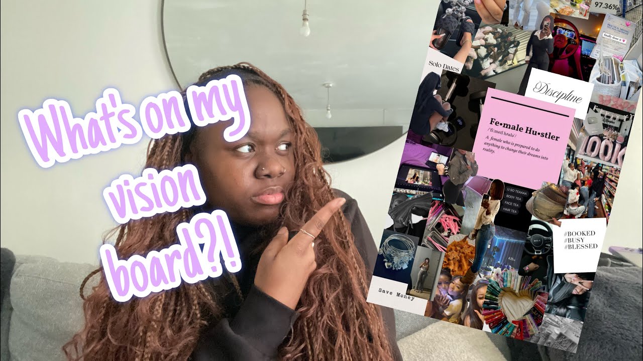 What’s on my 2026 vision board? | GOALS to achieve, ideas + MORE!!!