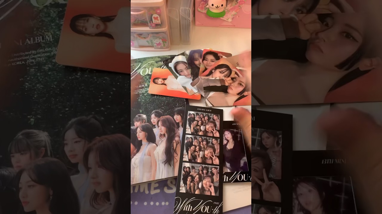 💿🐚Twice &lsquo;With You-th&rsquo; Album unboxing!!  #twice #unboxing #album #twicealbum #kpop #jihyo