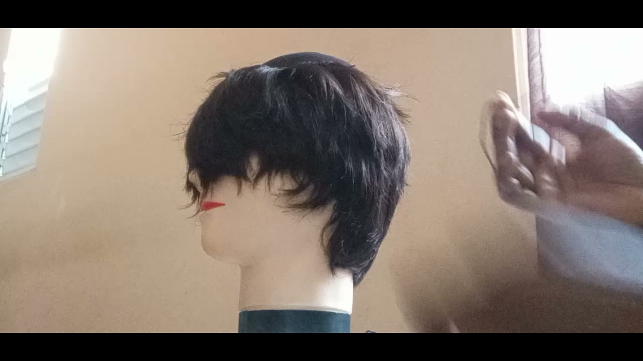 Como hacer una peluca corta con extensiones/Comment faire une perruque courte
