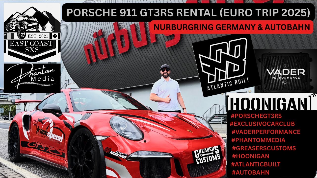 PORSCHE 911 GT3RS RENTAL EURO TRIP 2025 