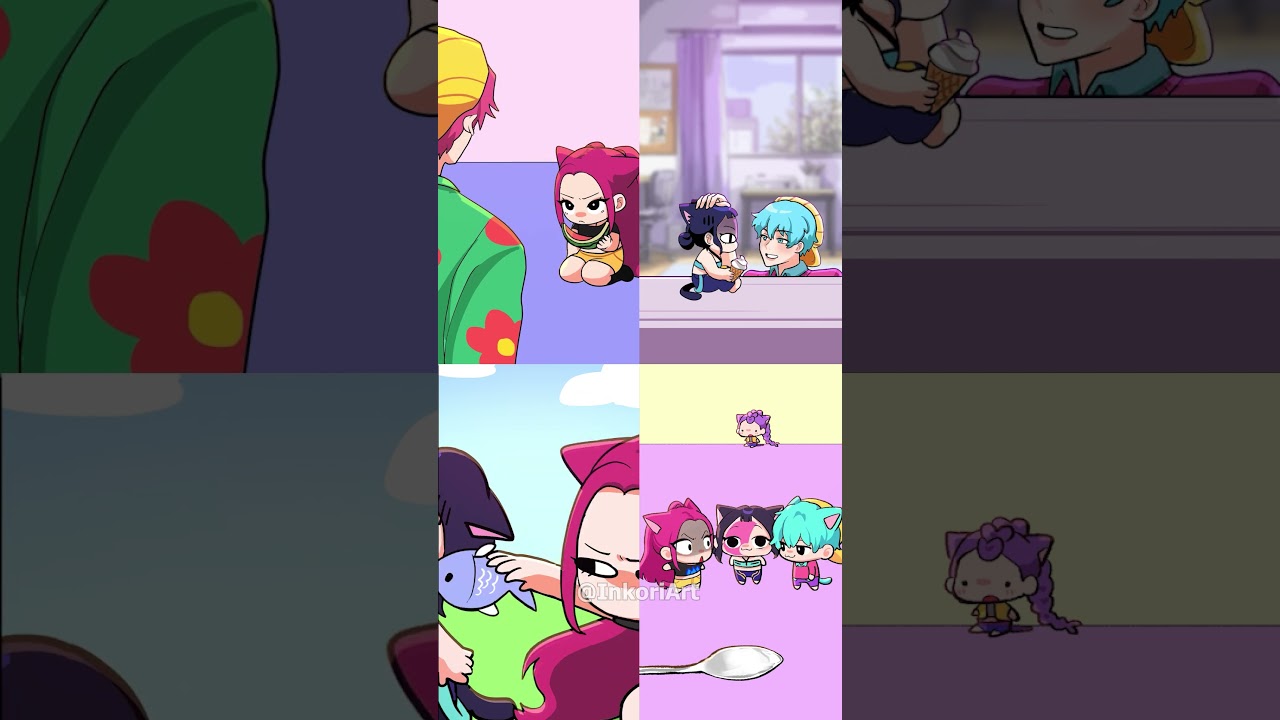 Which cat is the cutest? Rumi, Zoey and Mira??? Kpop Demon Hunters Animation Cat version