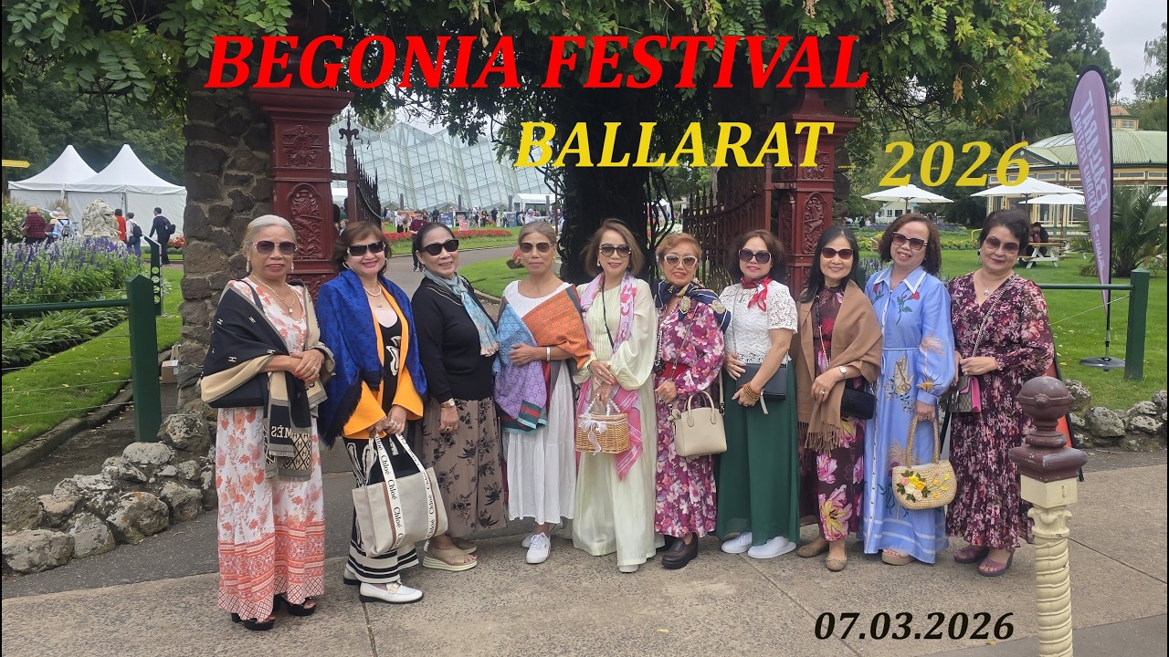Begonia Festival Ballarat 2026 - Travel & Event
