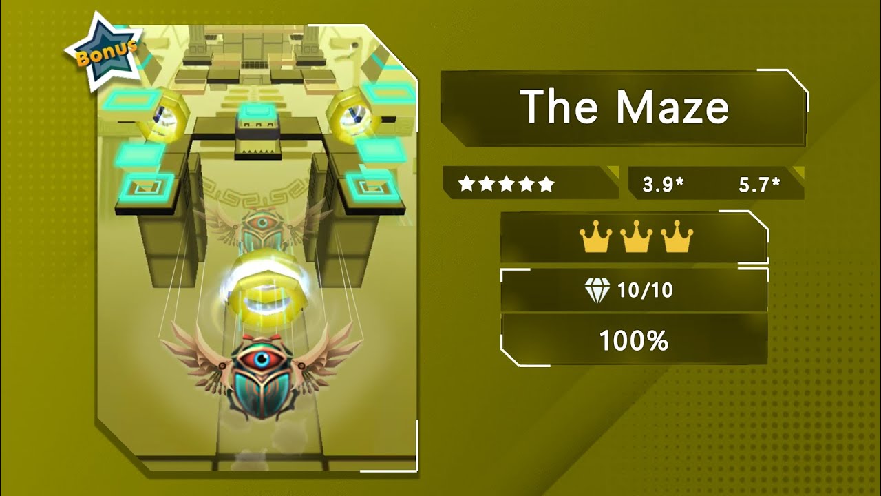 Rolling Sky Edit - The Maze (E-Labyrinth Bonus) ★★★★★✰