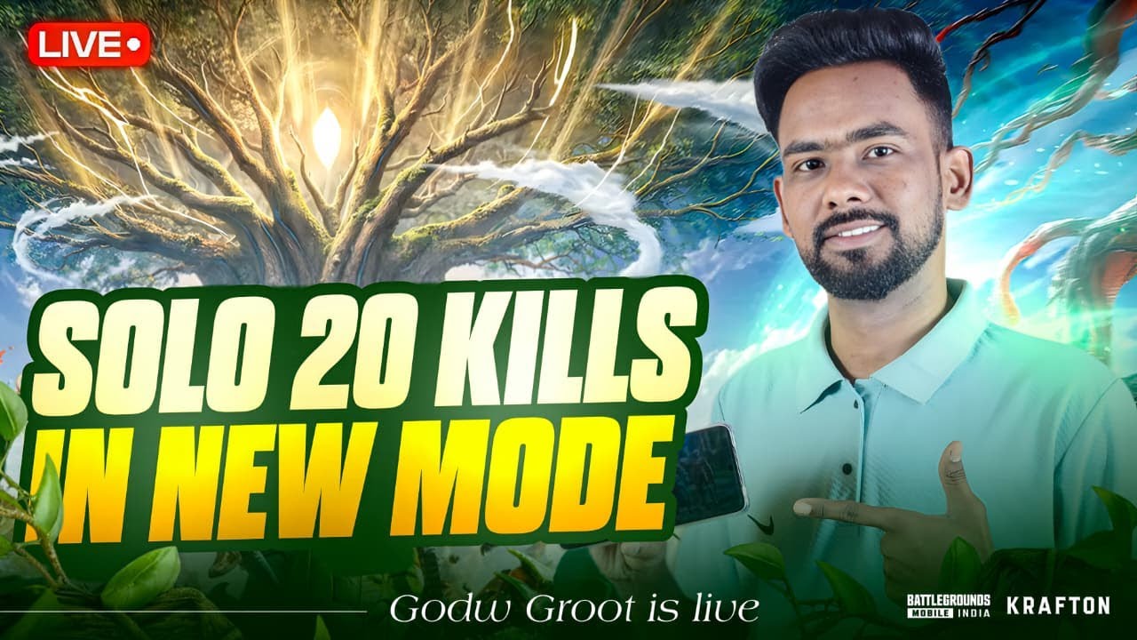 BGMI LIVE😍SOLO 20KILLS CHALLENGE | #bgmi #live #shorts #viral #jonathan #shreemanlegend