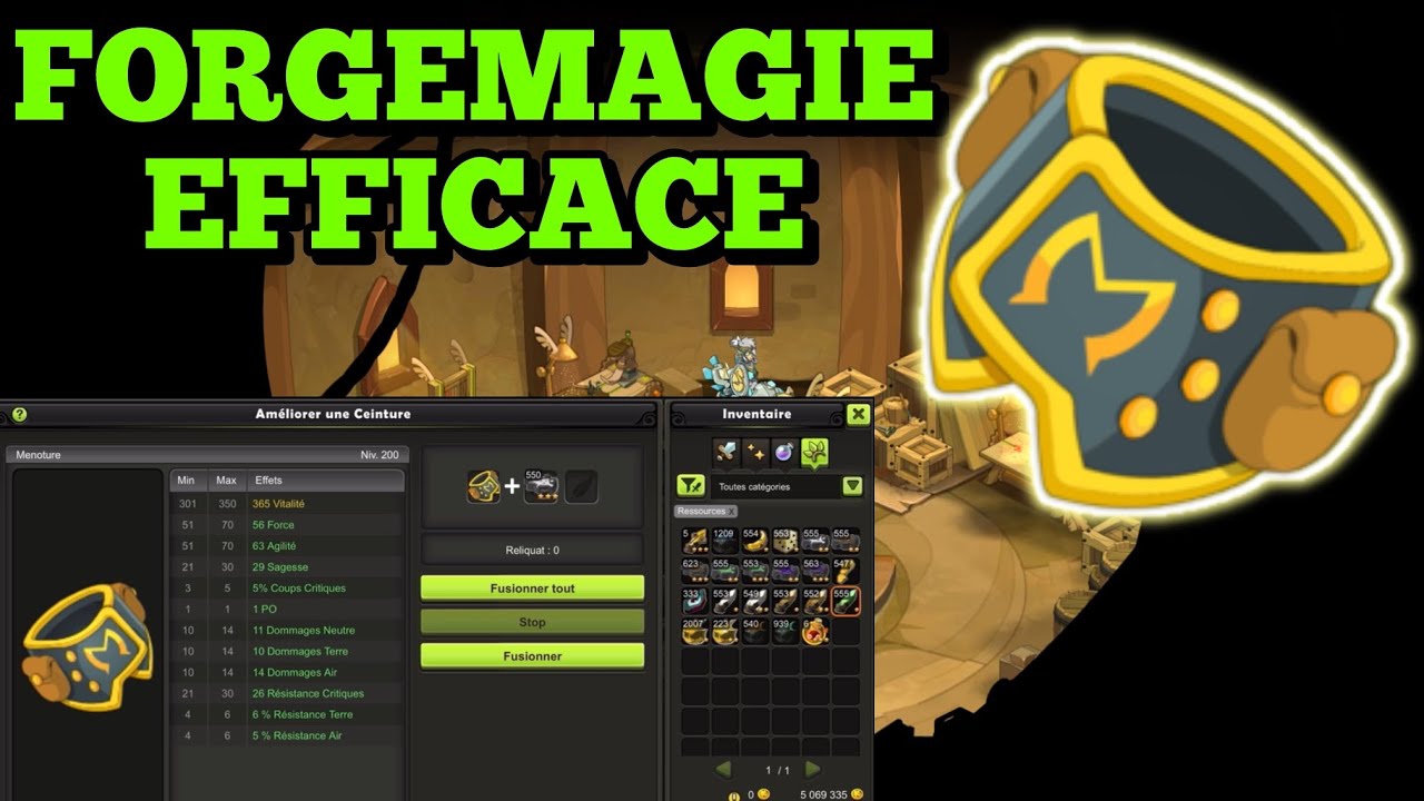 Forgemagie expliquée : Méthode pour FM efficacement (DOFUS Touch 2025)
