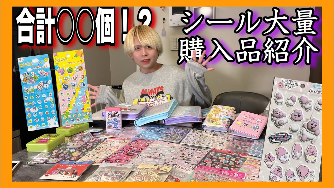 【シル活】平成男子のどハマりシールの大量収穫品‼️【シルパト購入品】