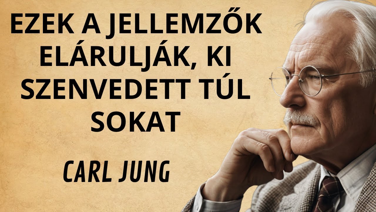 13 jellemző azoknál, akik túl sokat szenvedtek | Carl Jung