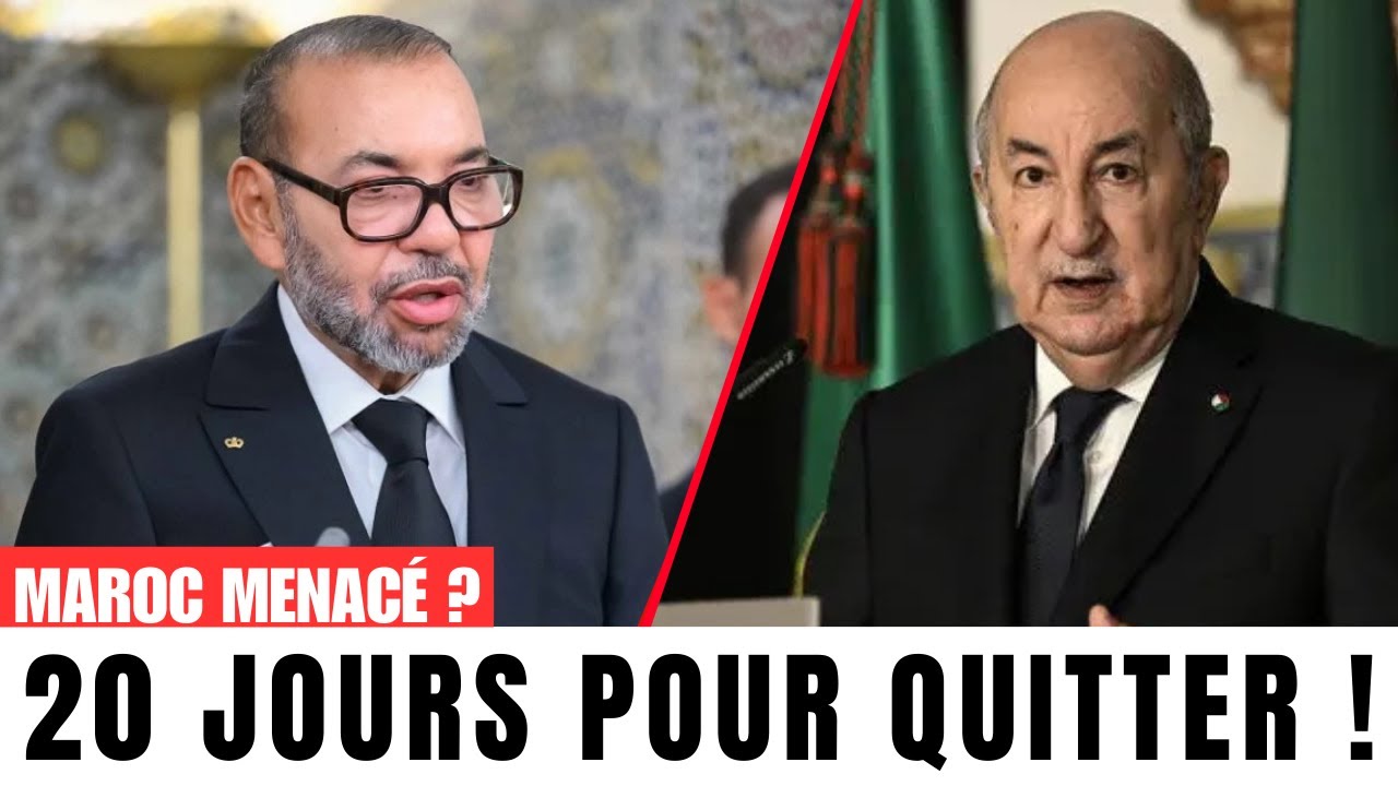 L&rsquo;Alg&eacute;rie impose un ultimatum de 20 jours au Maroc pour quitter les zones frontali&egrave;res contest&eacute;es