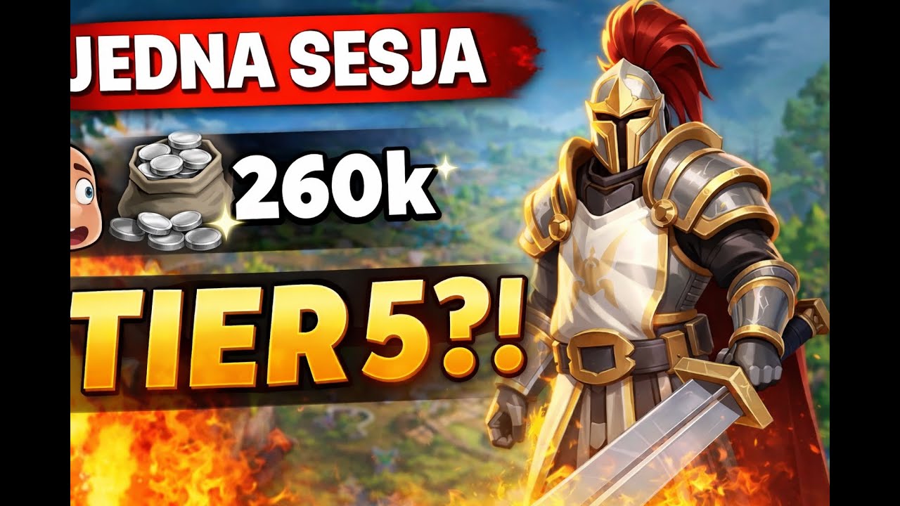 Jedna sesja nowego gracza… i wbiłem TIER 5 w Albion Online🔥
