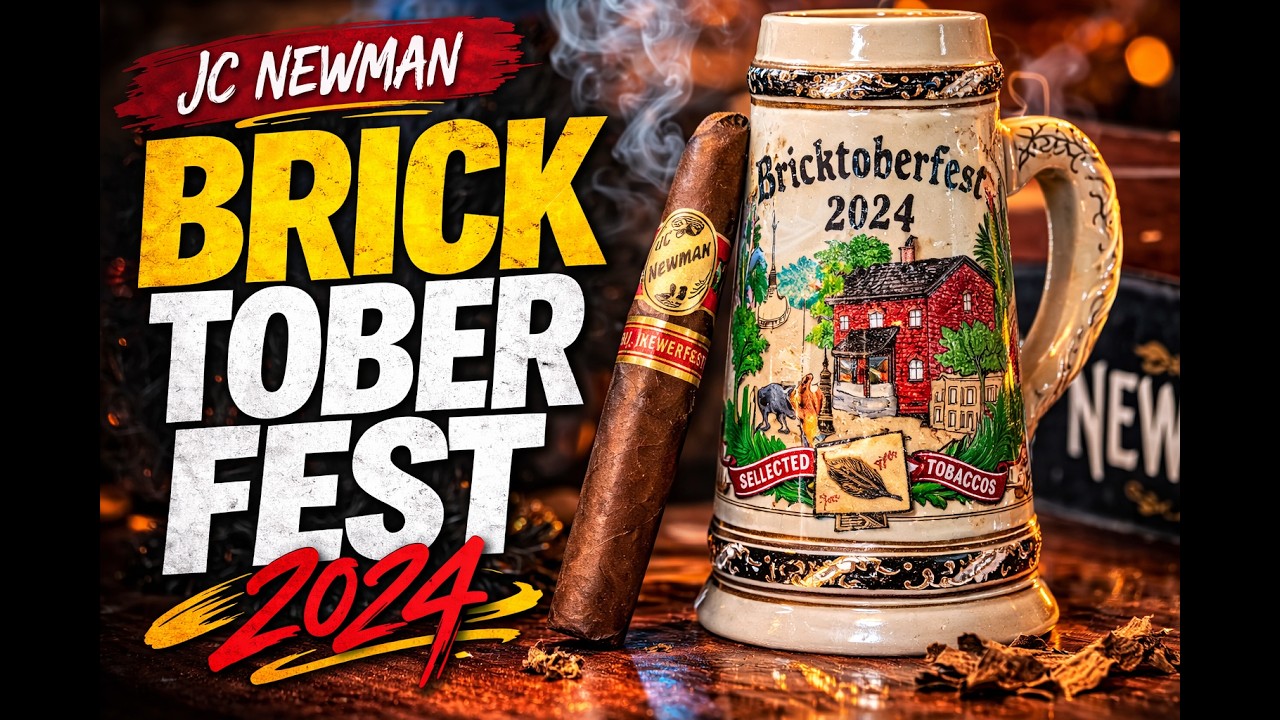 "Bricktoberfest 2024: A Bold Brew of Flavor | JC Newman Cigar Review"