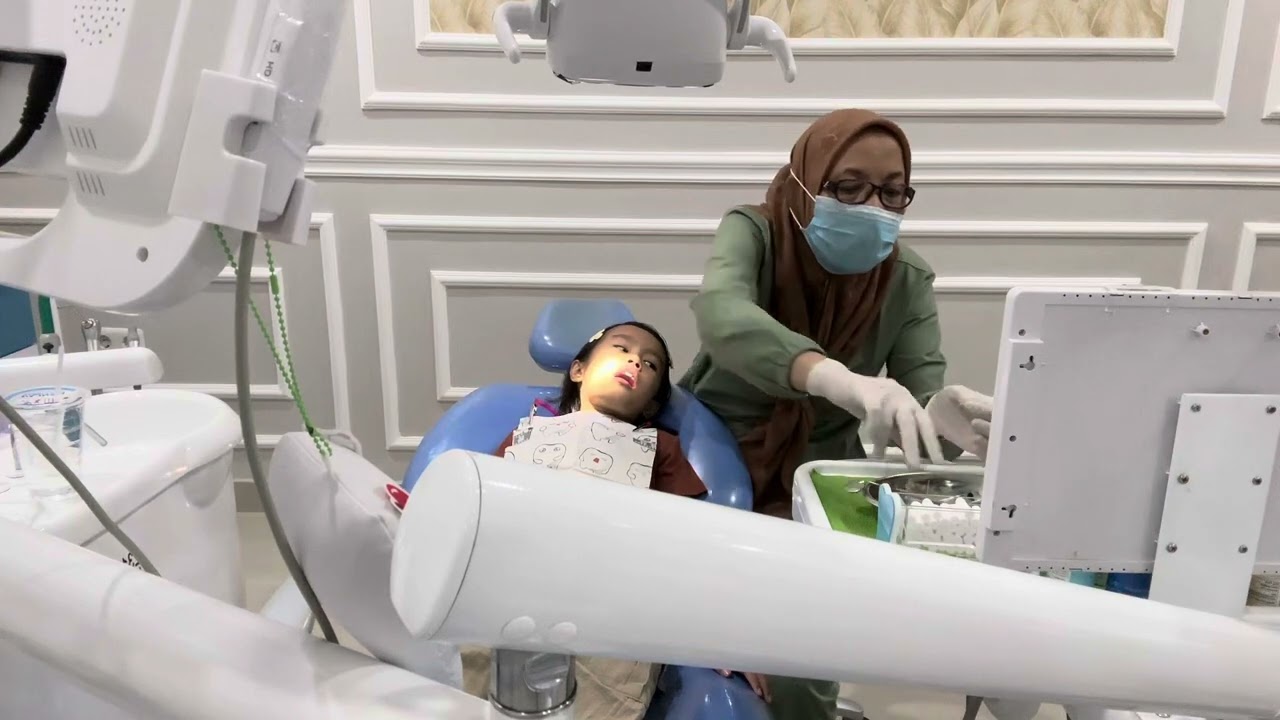 Perawatan pulpektomi pada anak usia 4 tahun #doktergigianak #anakanak #doktergigiku