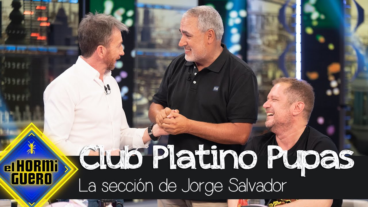 Club Platino Pupas. Pablo Motos es el primer y único integrante - El Hormiguero