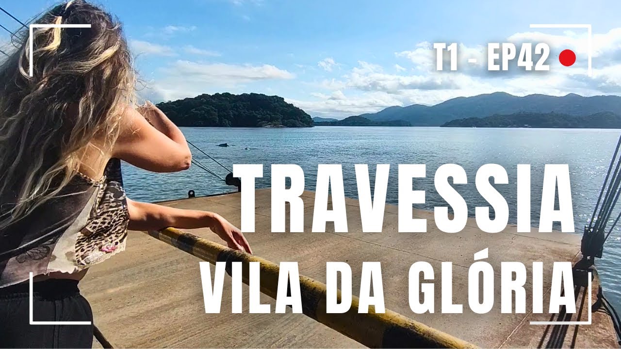 T1 Ep 42 De Kombi na #balsa de São Francisco | Travessia Vila da Glória o lugar mais lindo do mundo