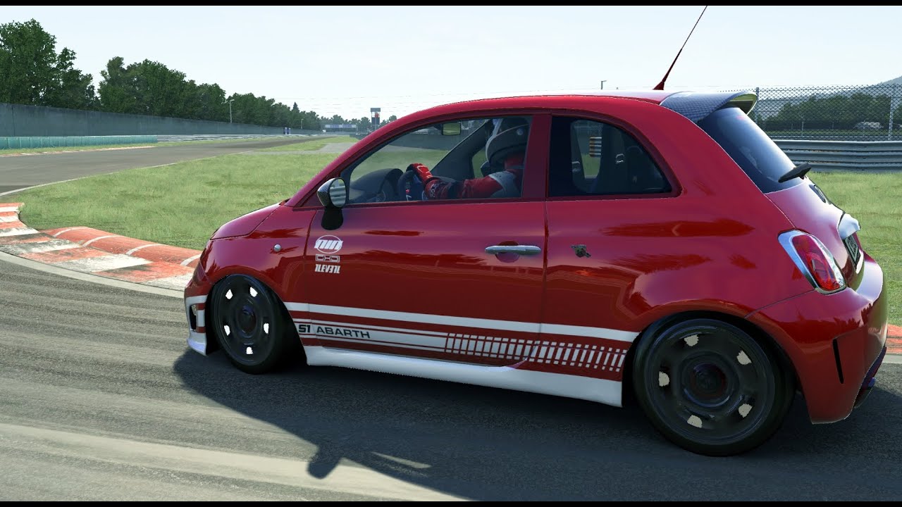 Abarth 500 EsseEsse Step1 - Magione World Record 1:27:973 - Assetto Corsa