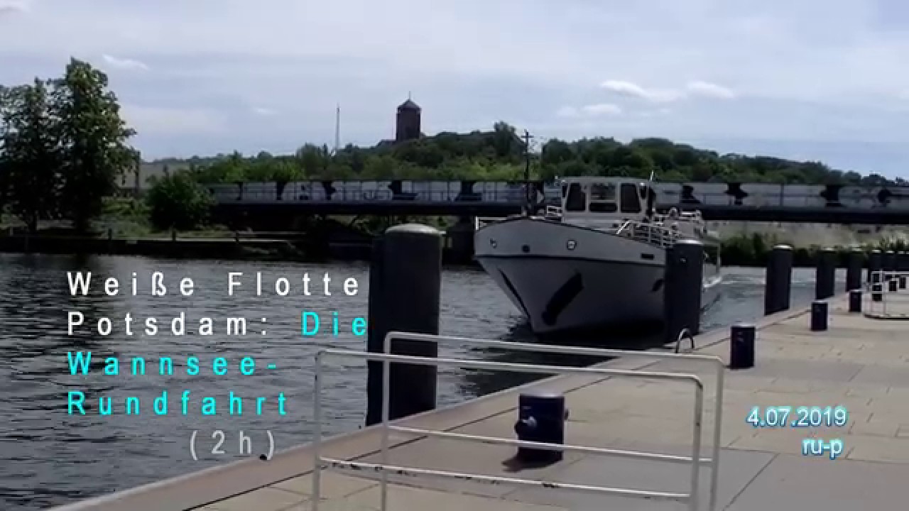 Weiße Flotte Potsdam: Wannsee-Rundfahrt