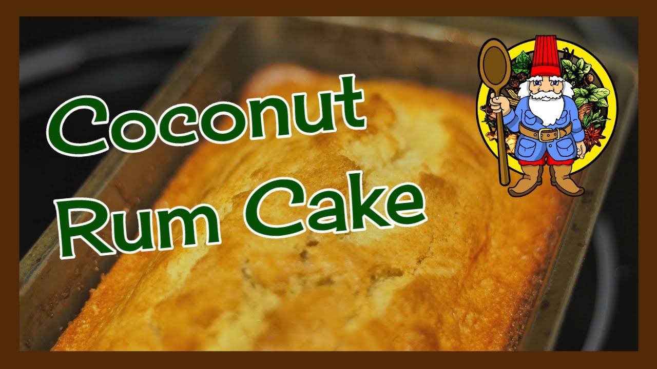 Coconut Rum Cake - Spice & Advice, a cooking show with Victor