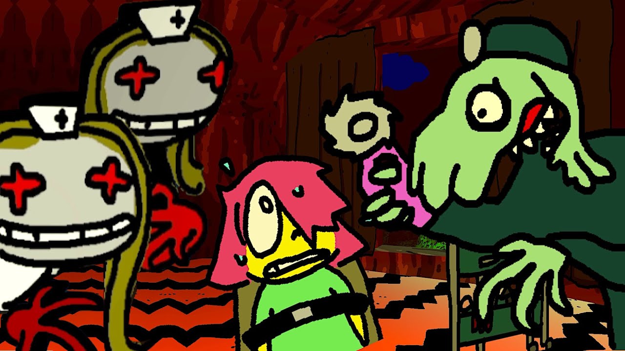 Blood of the Killer - A Surreal Cartoony Horror Game Set in a Strange Town Full of Serial Killers!