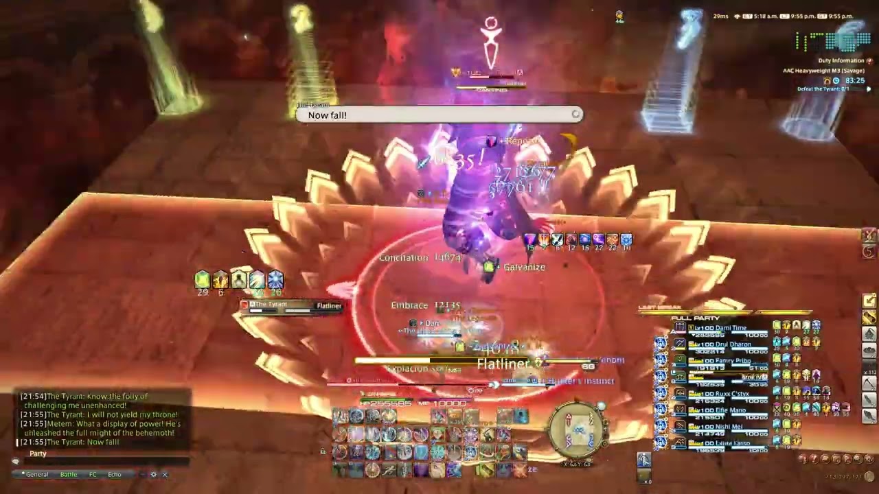 FFXIV | M11S | Blind Clear | PLD
