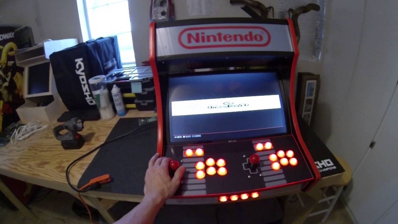NES Nintendo Bartop Build 95% done