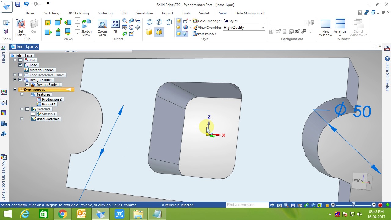 INTRODUCTION TO SOLI EDGE SOFTWARE