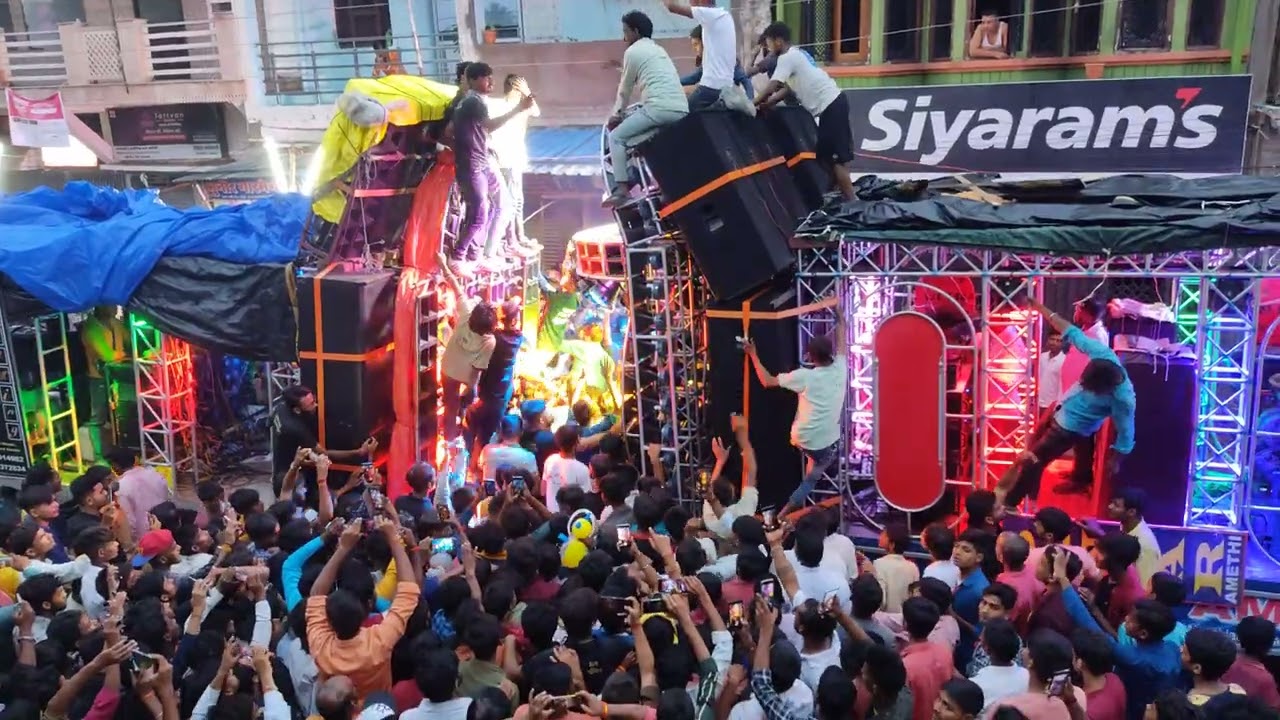 Amethi Bharat milap 2022 अमेठी का सबसे खतरनाक DJ Campatsin Sansar DJ VS Vashu DJ