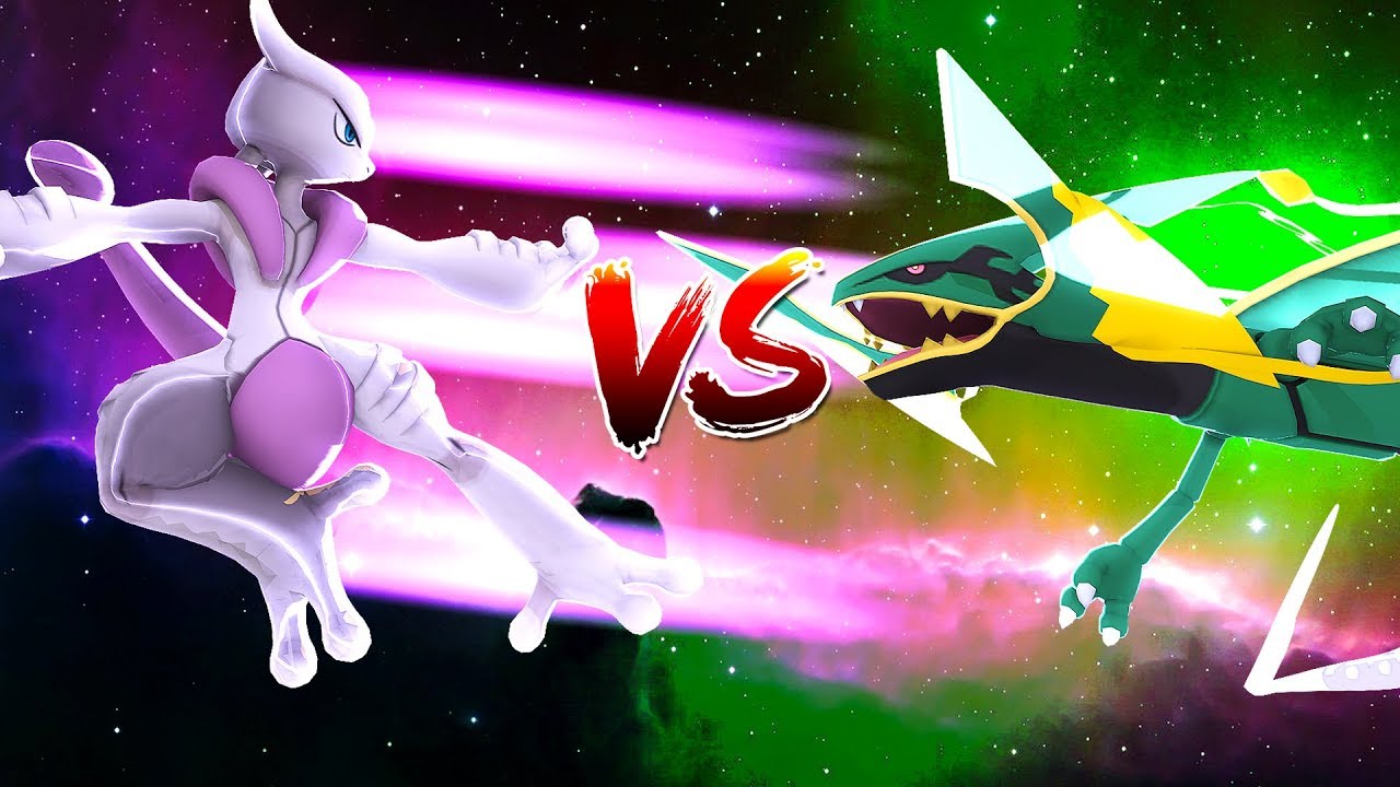 Minecraft : POKEMON DA SORTE DARK - MEGA RAYQUAZA VS MEGA MEWTWO X ‹ MayconLorenz ›