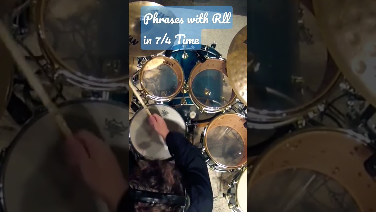 odd time drum fills in 7/4 @rjrichmusic