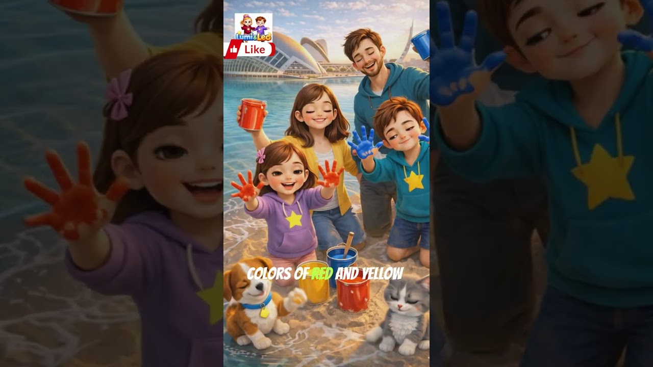 💃🏖️ Lumi & Leo in Spain Family Travel Adventure Kids Song Barcelona, Madrid ✨ Which country next? 🌍👇