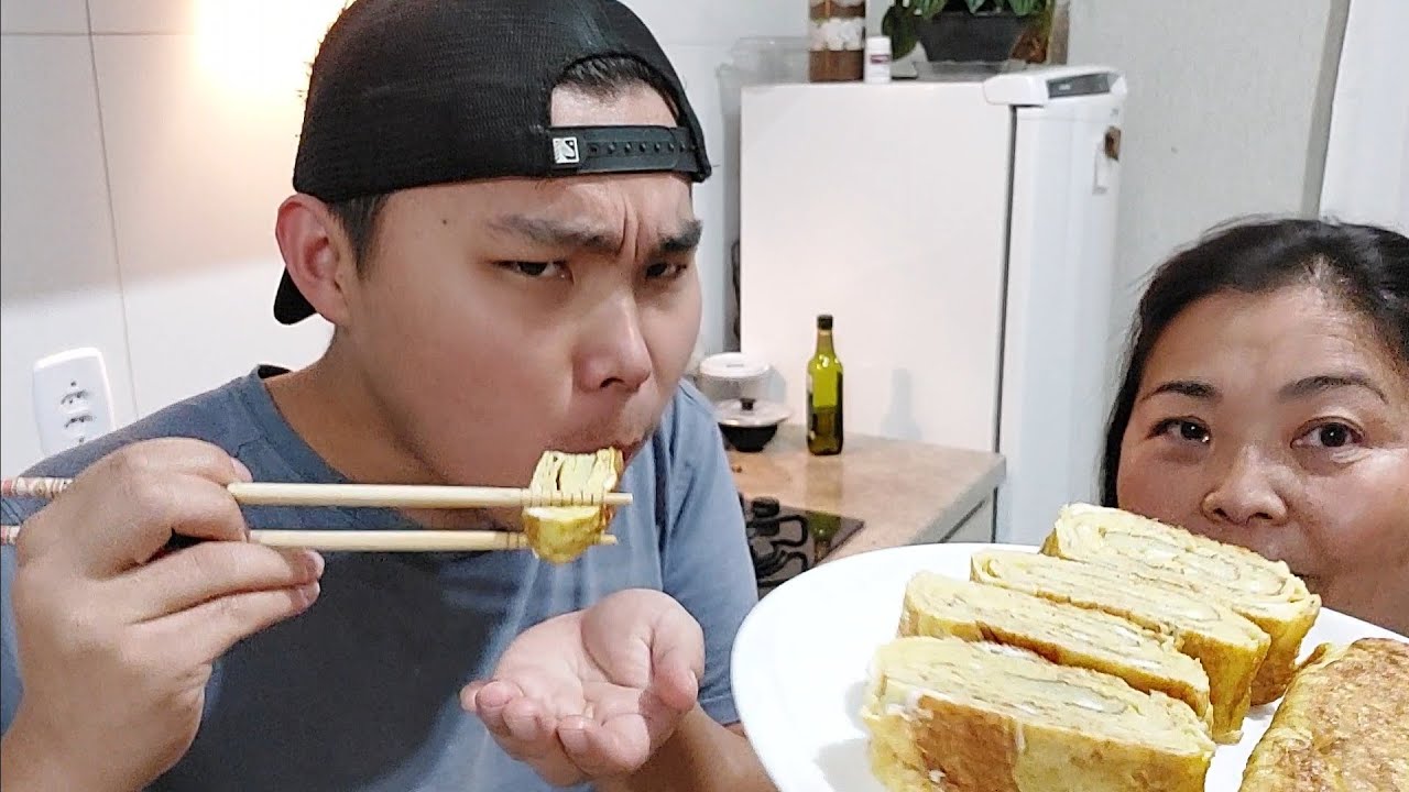 HOJE FIZ TAMAGO YAKI (omelete japonês tradicional) TAMBÉM SOBRE ECONOMIA SEM DESPERDÍCIO DAS COISAS