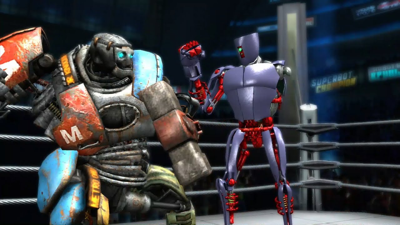 REAL STEEL THE VIDEO GAME - METRO vs HATTORI 2.0