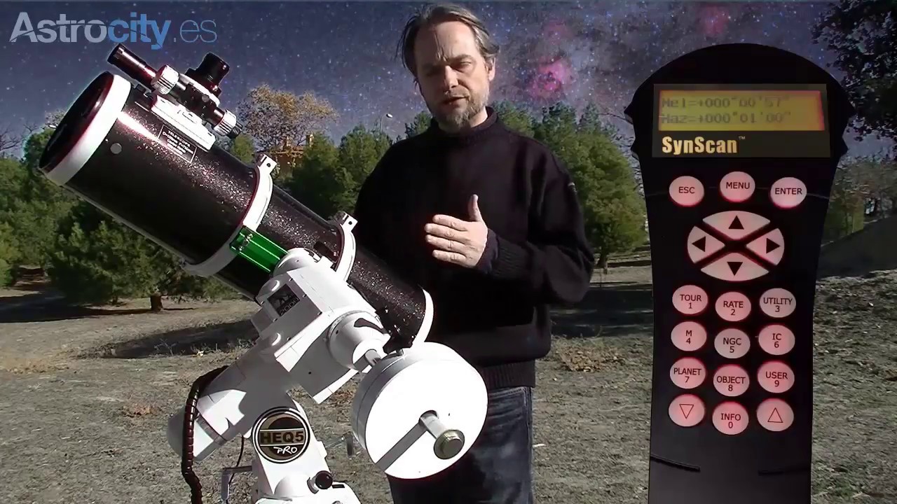 Tutorial monturas Skywatcher. Válido para montura NEQ3 NEQ5 HEQ5 NEQ6 NEQ6R AZEQ6 y EQ8