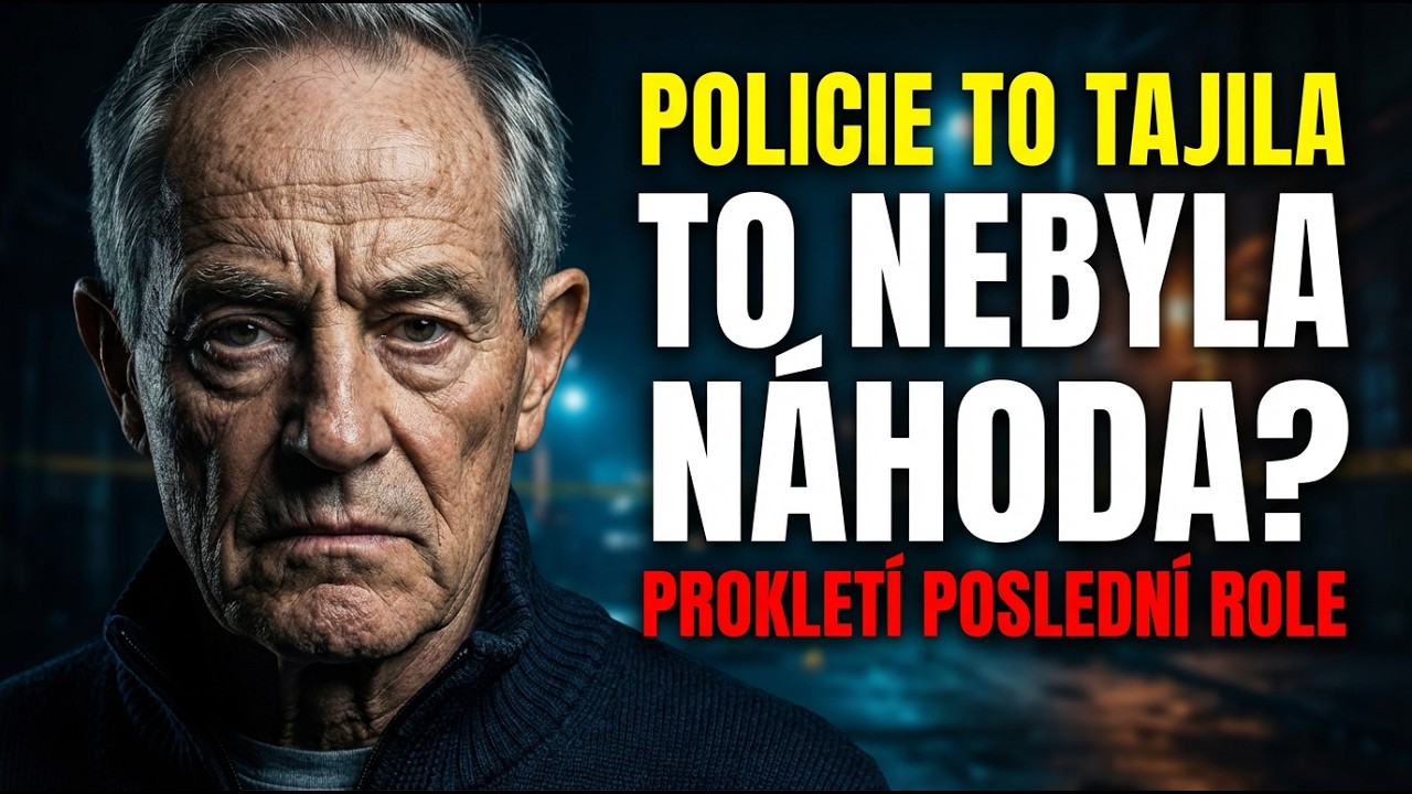 Pád do Vltavy nebyla náhoda? Svědci promluvili o posledních minutách Jana Třísky!