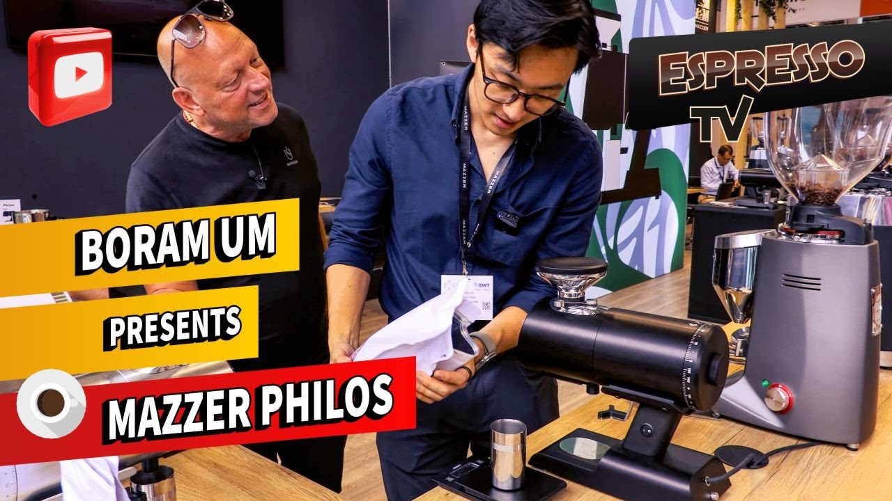 Boram Um presents Mazzer Philos at World of Coffee Copenhagen