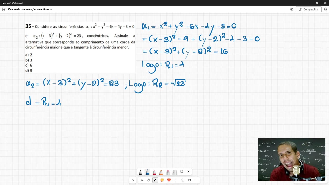 EEAr 2025 2 Questão 35 Matemática