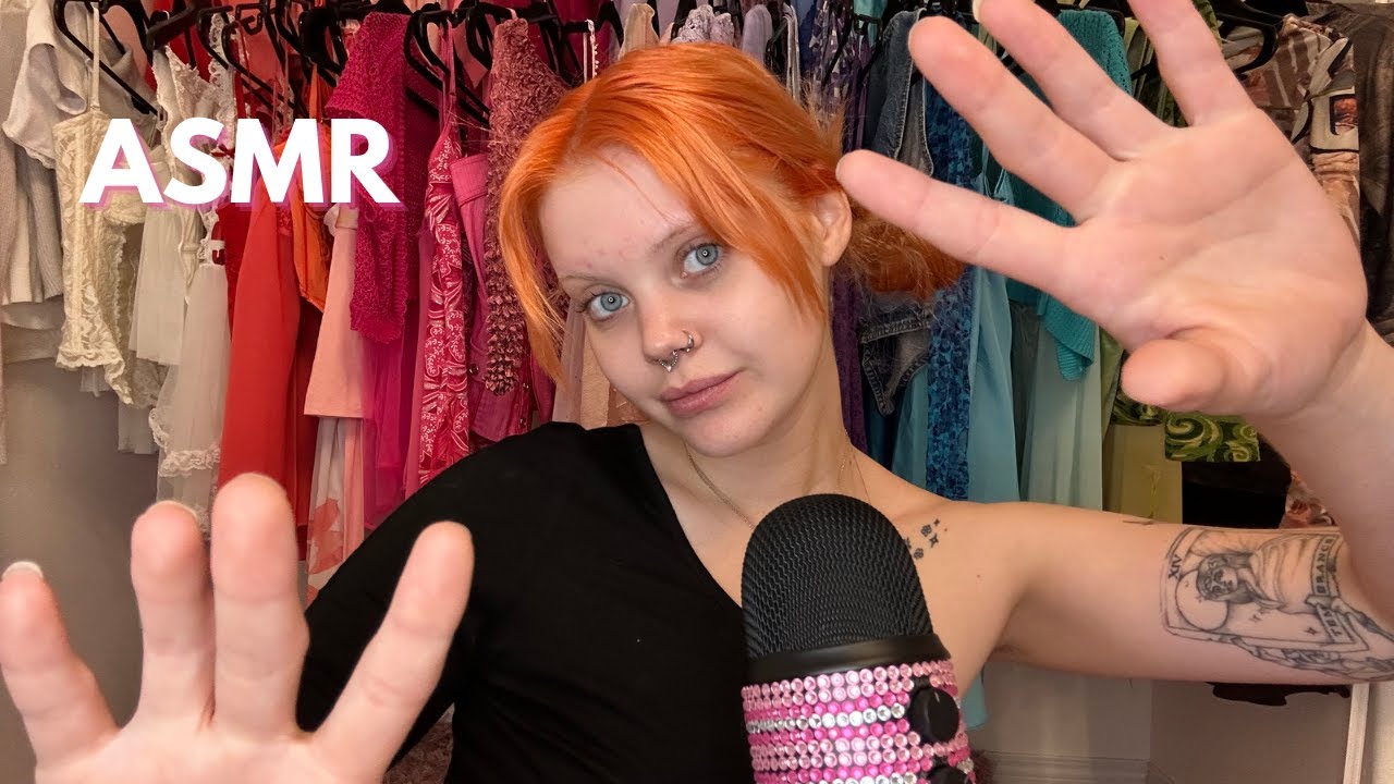 ASMR | Lots Of Hand Movements W/ Positive Affirmations, Negative Energy Plucking, & Random Triggers💗