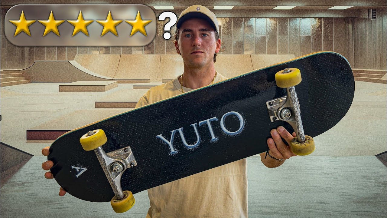 JE TEST LE SKATE DU CHAMPION OLYMPIQUE !