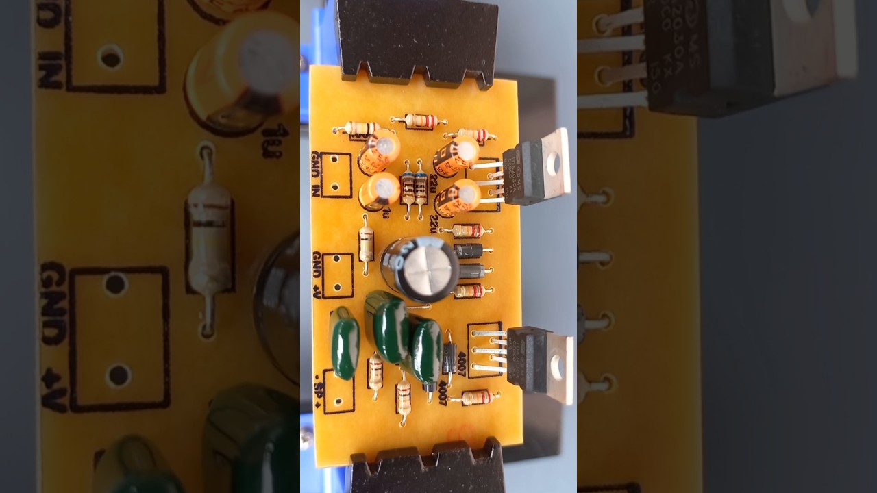Making Started TDA2030 Bridge Amplifier Board Single Supply