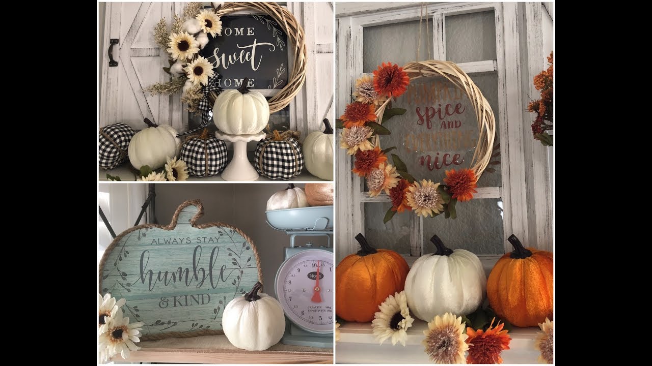 🎃 NEW FALL ITEMS AND DIYS FROM DOLLAR TREE 8-14-2019 🎃